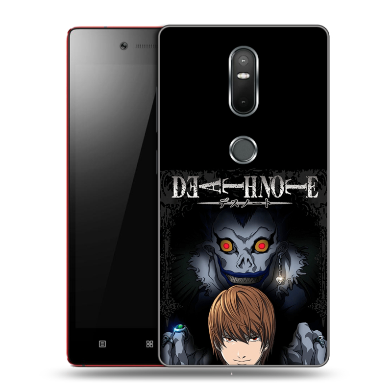 Пластиковый чехол на Lenovo Phab 2 Plus с принтом Death note Тетрадь смерти Пластиковый чехол на Lenovo Phab 2 Plus с принтом Death note Тетрадь смерти