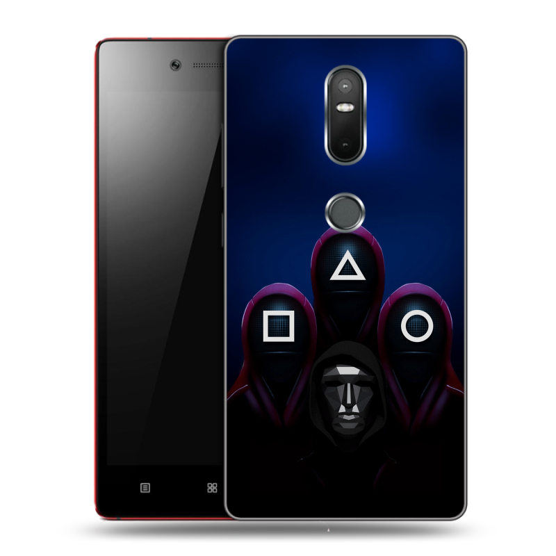 Силиконовый чехол на Lenovo Phab 2 Plus с принтом Игра Кальмара Силиконовый чехол на Lenovo Phab 2 Plus с принтом Игра Кальмара