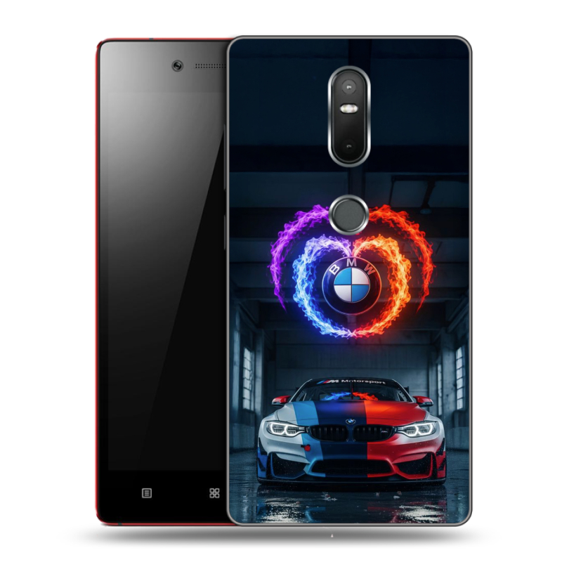 Пластиковый чехол на Lenovo Phab 2 Plus с принтом BMW БМВ Пластиковый чехол на Lenovo Phab 2 Plus с принтом BMW БМВ