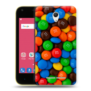 Силиконовый чехол на ZTE Blade L110 с принтом Конфеты Силиконовый чехол на ZTE Blade L110 с принтом Конфеты