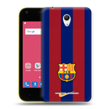 Силиконовый чехол на ZTE Blade L110 с принтом Барселона Barcelona Силиконовый чехол на ZTE Blade L110 с принтом Барселона Barcelona