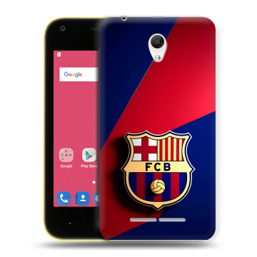 Силиконовый чехол на ZTE Blade L110 с принтом Барселона Barcelona Силиконовый чехол на ZTE Blade L110 с принтом Барселона Barcelona