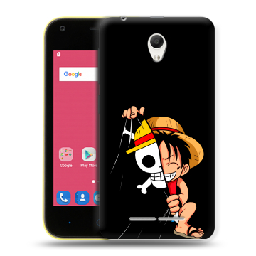 Силиконовый чехол на ZTE Blade L110 с принтом One Piece Ван Пис