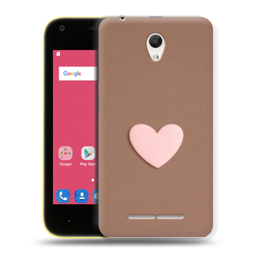 Силиконовый чехол на ZTE Blade L110 с принтом женский Силиконовый чехол на ZTE Blade L110 с принтом женский