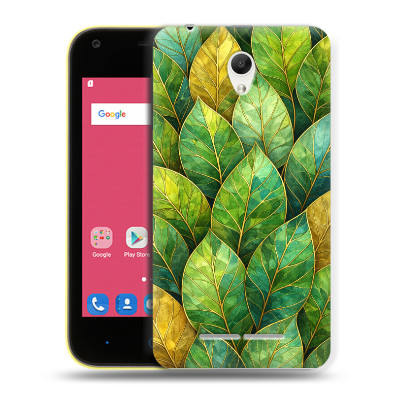Силиконовый чехол на ZTE Blade L110 с принтом женский Силиконовый чехол на ZTE Blade L110 с принтом женский