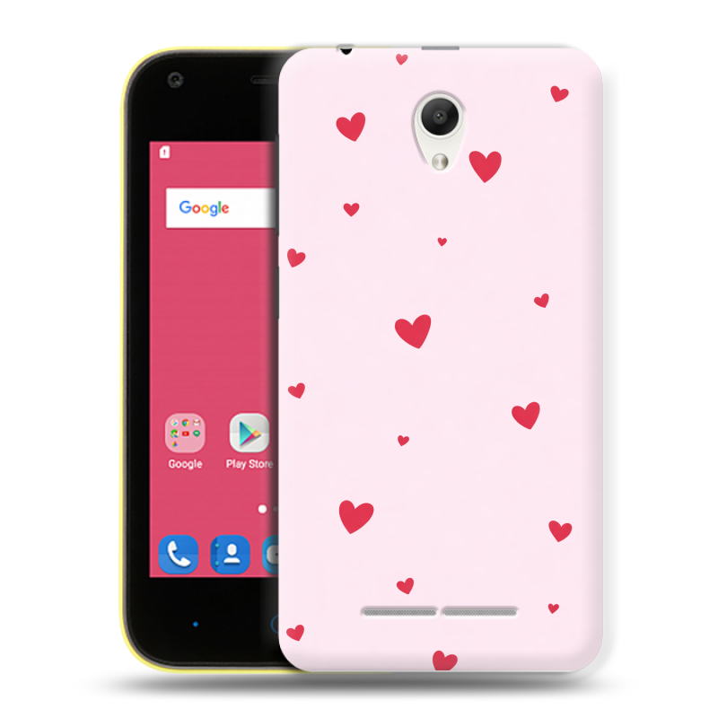 Силиконовый чехол на ZTE Blade L110 с принтом для девочек Силиконовый чехол на ZTE Blade L110 с принтом для девочек