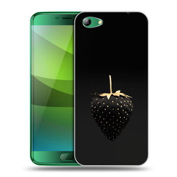 Силиконовый чехол на Elephone S7 с принтом Черная клубника Силиконовый чехол на Elephone S7 с принтом Черная клубника