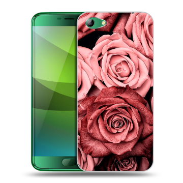 Силиконовый чехол на Elephone S7 с принтом Цветы розы Силиконовый чехол на Elephone S7 с принтом Цветы розы