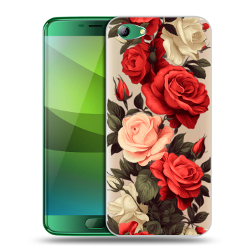 Силиконовый чехол на Elephone S7 с принтом Розы