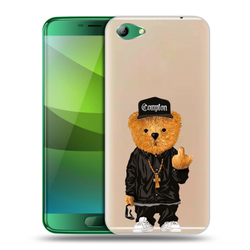 Силиконовый чехол на Elephone S7 с принтом Плюшевый медведь
