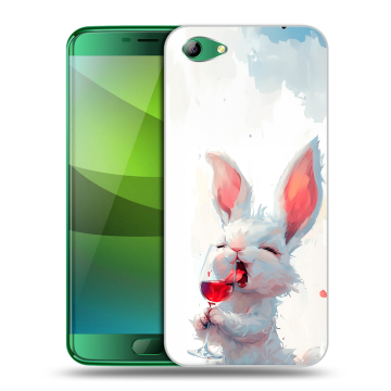 Силиконовый чехол на Elephone S7 с принтом кролик зайчик