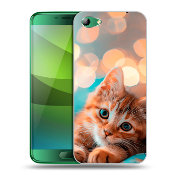 Силиконовый чехол на Elephone S7 с принтом котик Силиконовый чехол на Elephone S7 с принтом котик