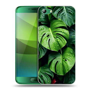 Силиконовый чехол на Elephone S7 с принтом Листья Силиконовый чехол на Elephone S7 с принтом Листья
