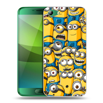 Силиконовый чехол на Elephone S7 с принтом Миньоны Силиконовый чехол на Elephone S7 с принтом Миньоны