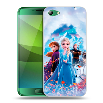 Силиконовый чехол на Elephone S7 с принтом Холодное сердце Frozen Силиконовый чехол на Elephone S7 с принтом Холодное сердце Frozen