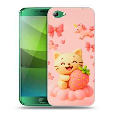Силиконовый чехол на Elephone S7 с принтом для девочек