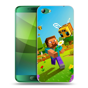Силиконовый чехол на Elephone S7 с принтом Майнкрафт Minecraft Силиконовый чехол на Elephone S7 с принтом Майнкрафт Minecraft