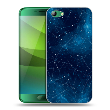 Силиконовый чехол на Elephone S7 с принтом Космос звезды