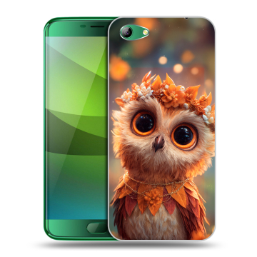 Силиконовый чехол на Elephone S7 с принтом Милая сова