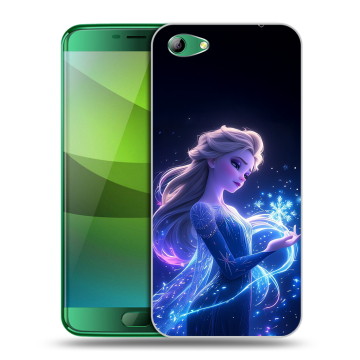 Силиконовый чехол на Elephone S7 с принтом Холодное сердце Frozen