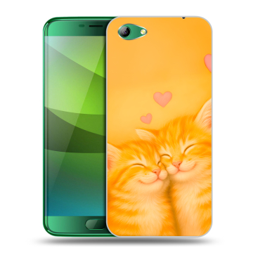 Силиконовый чехол на Elephone S7 с принтом Милые котята