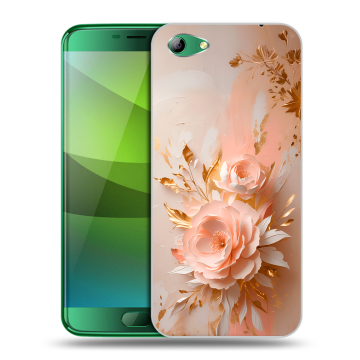 Силиконовый чехол на Elephone S7 с принтом женский