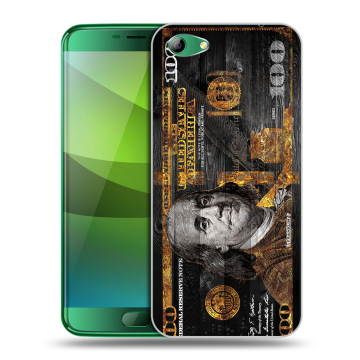 Силиконовый чехол на Elephone S7 с принтом Доллар деньги