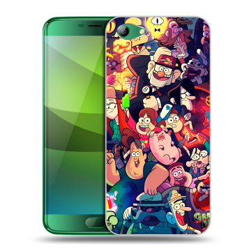 Силиконовый чехол на Elephone S7 с принтом Gravity Falls Гравити Фолз