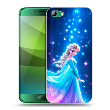 Силиконовый чехол на Elephone S7 с принтом Холодное сердце Frozen Силиконовый чехол на Elephone S7 с принтом Холодное сердце Frozen