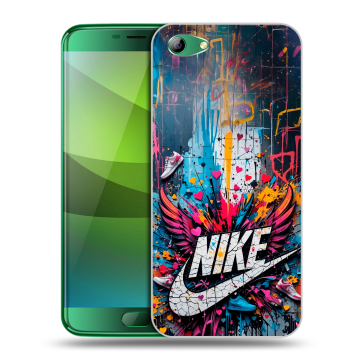 Силиконовый чехол на Elephone S7 с принтом Nike Найк