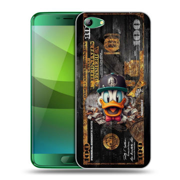 Силиконовый чехол на Elephone S7 с принтом Дональд Дак Доллар Силиконовый чехол на Elephone S7 с принтом Дональд Дак Доллар