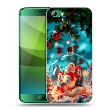 Силиконовый чехол на Elephone S7 с принтом Новый год