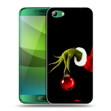 Силиконовый чехол на Elephone S7 с принтом Новый год Гринч