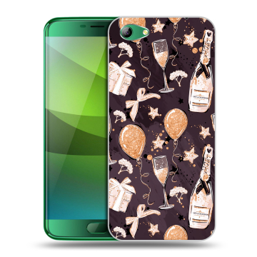 Силиконовый чехол на Elephone S7 с принтом Новый год