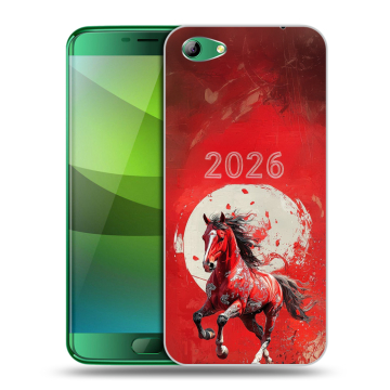 Силиконовый чехол на Elephone S7 с принтом Новый год