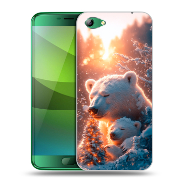 Силиконовый чехол на Elephone S7 с принтом Новый год