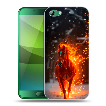 Силиконовый чехол на Elephone S7 с принтом Новый год