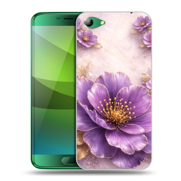 Силиконовый чехол на Elephone S7 с принтом женский