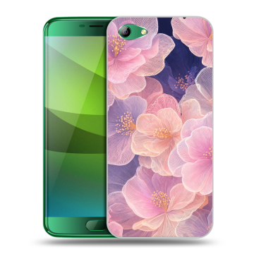Силиконовый чехол на Elephone S7 с принтом женский