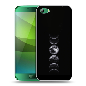 Силиконовый чехол на Elephone S7 с принтом женский