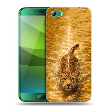 Силиконовый чехол на Elephone S7 с принтом женский