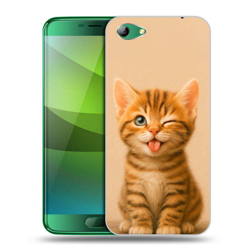 Силиконовый чехол на Elephone S7 с принтом котенок Силиконовый чехол на Elephone S7 с принтом котенок