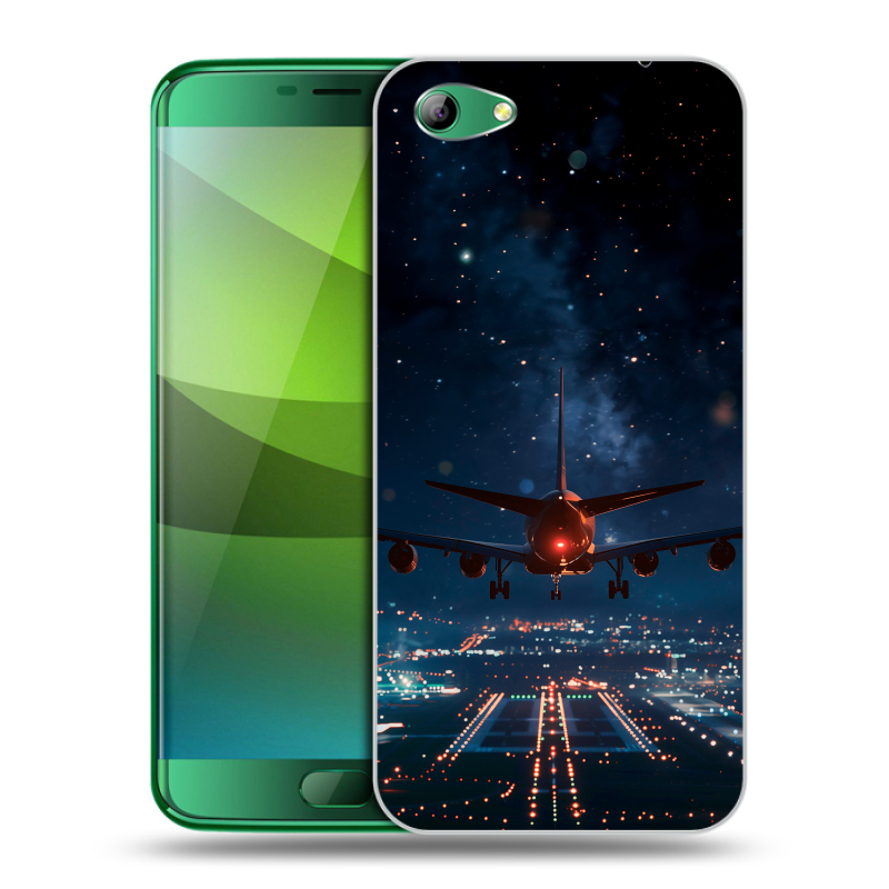 Силиконовый чехол на Elephone S7 с принтом самолет Силиконовый чехол на Elephone S7 с принтом самолет