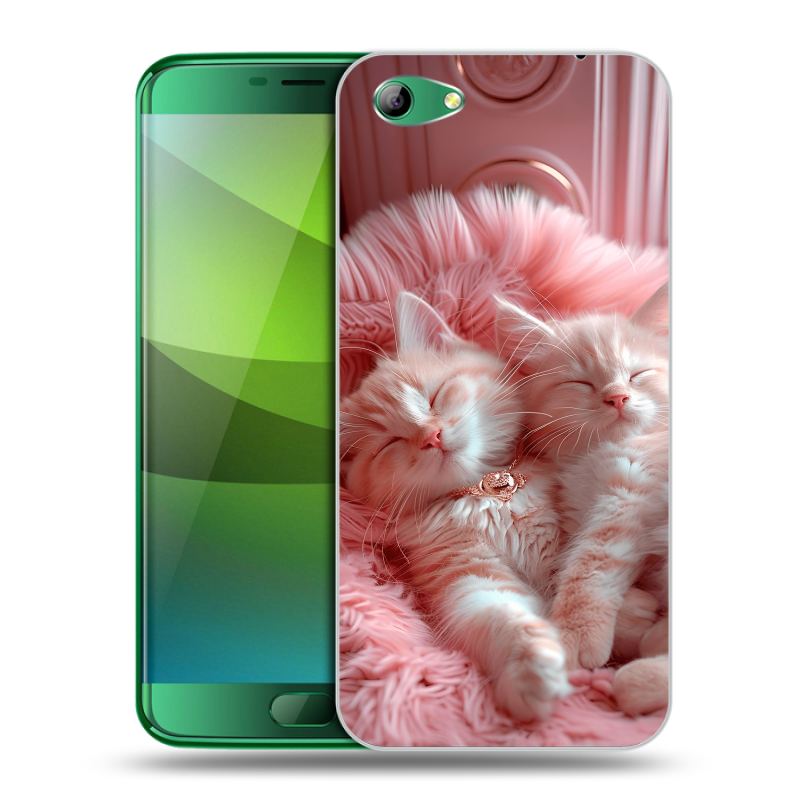 Силиконовый чехол на Elephone S7 с принтом котята котики Силиконовый чехол на Elephone S7 с принтом котята котики