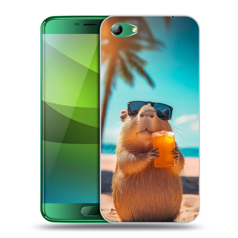 Силиконовый чехол на Elephone S7 с принтом Капибара Силиконовый чехол на Elephone S7 с принтом Капибара