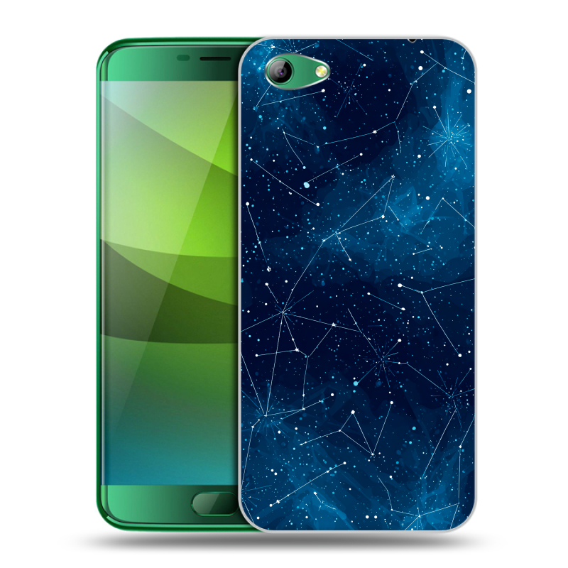 Силиконовый чехол на Elephone S7 с принтом Космос звезды Силиконовый чехол на Elephone S7 с принтом Космос звезды