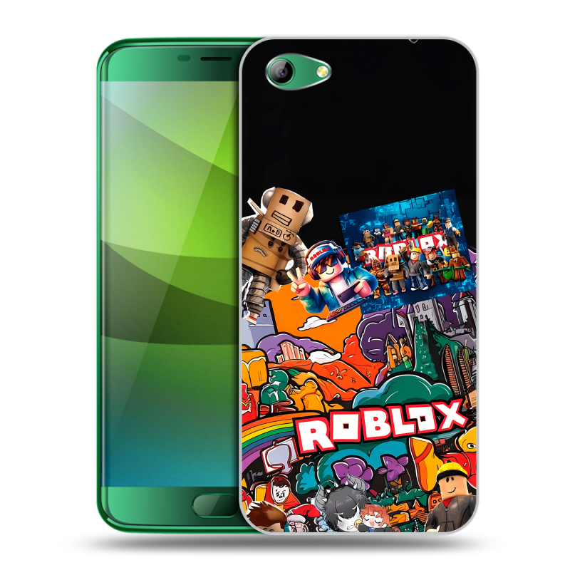 Силиконовый чехол на Elephone S7 с принтом Roblox Роблокс Силиконовый чехол на Elephone S7 с принтом Roblox Роблокс