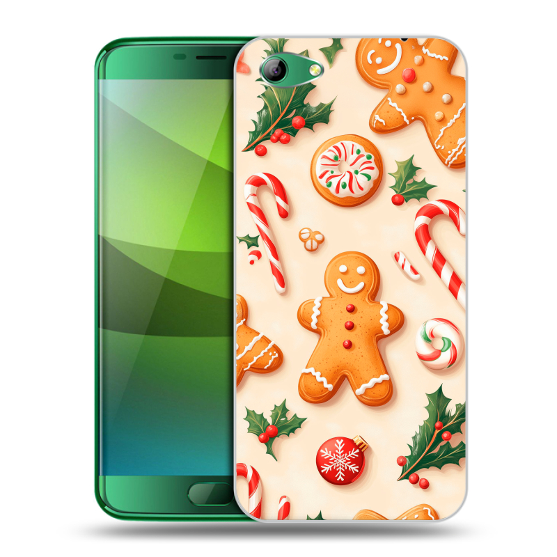 Силиконовый чехол на Elephone S7 с принтом Новый год Силиконовый чехол на Elephone S7 с принтом Новый год