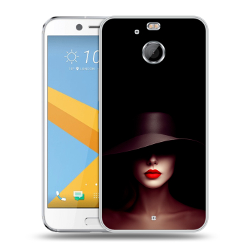 Пластиковый чехол на HTC 10 evo с принтом Девушка в шляпе Пластиковый чехол на HTC 10 evo с принтом Девушка в шляпе