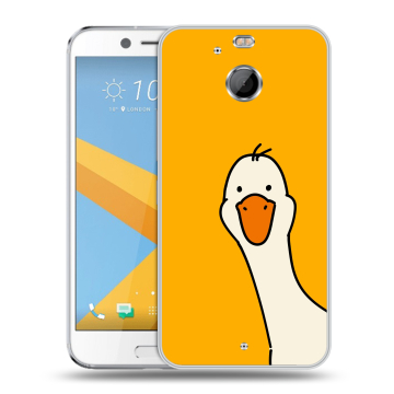 Пластиковый чехол на HTC 10 evo с принтом Утка